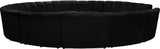 Infinity 12-Piece Modular Sectional - Soft Velvet Comfort with Deep Channel Tufting & Contemporary Style