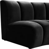 Infinity Modular 7-Piece Sectional Sofa - Soft Velvet, Contemporary Design for Versatile Living Spaces