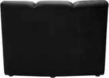 Infinity Modular Chair - Stylish Contemporary Seating with Soft Velvet and Deep Channel Tufting