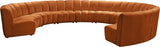 Infinity 10-Piece Modular Sectional Sofa: Luxurious Deep Channel Tufting for Ultimate Comfort