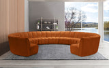 Infinity 11-Piece Modular Sectional Sofa - Contemporary Design with Deep Channel Tufting Comfort