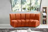 Infinity Modular Sectional Sofa - Luxurious Soft Upholstery with Deep Channel Tufting Design