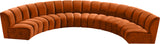 Infinity Modular 6-Piece Sectional Sofa - Luxurious Deep Channel Tufting & Contemporary Design