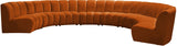 Infinity Modular 8-Piece Sectional Sofa - Luxurious Deep Channel Tufting for Stylish Comfort