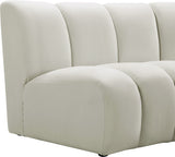 Infinity 12-Piece Modular Sectional - Soft Velvet Comfort with Deep Channel Tufting & Contemporary Style