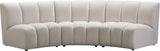 Infinity Modular Sectional Sofa - Soft Velvet Upholstery, Deep Tufting, Contemporary Design, Versatile Style