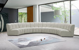 Infinity Modular 6-Piece Sectional Sofa - Luxurious Deep Channel Tufting & Contemporary Design
