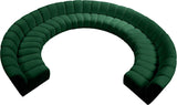 Infinity 10-Piece Modular Sectional Sofa: Luxurious Deep Channel Tufting for Ultimate Comfort