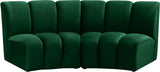 Infinity Modular Sectional Sofa - Luxurious Soft Upholstery with Deep Channel Tufting Design