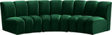 Infinity Modular Sectional Sofa - Soft Velvet Upholstery, Deep Tufting, Contemporary Design, Versatile Style
