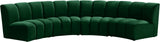 Infinity Modular 4-Piece Sectional with Soft Upholstery and Deep Channel Tufting for Modern Spaces