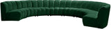 Infinity Modular 8-Piece Sectional Sofa - Luxurious Deep Channel Tufting for Stylish Comfort