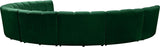 Infinity Modular 8-Piece Sectional Sofa - Luxurious Deep Channel Tufting for Stylish Comfort