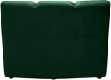 Infinity Modular Chair - Stylish Contemporary Seating with Soft Velvet and Deep Channel Tufting