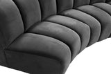 Infinity Modular Sectional Sofa - Luxurious Soft Upholstery with Deep Channel Tufting Design