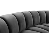 Infinity Modular 5-Piece Sectional Sofa - Luxurious Deep Channel Tufting & Modern Design Elegance