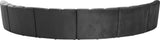 Infinity Modular 6-Piece Sectional Sofa - Luxurious Deep Channel Tufting & Contemporary Design
