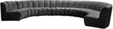 Infinity Modular 8-Piece Sectional Sofa - Luxurious Deep Channel Tufting for Stylish Comfort