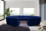 Infinity 12-Piece Modular Sectional - Soft Velvet Comfort with Deep Channel Tufting & Contemporary Style