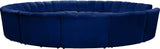 Infinity 12-Piece Modular Sectional - Soft Velvet Comfort with Deep Channel Tufting & Contemporary Style