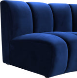 Infinity Modular Sectional Sofa - Luxurious Soft Upholstery with Deep Channel Tufting Design