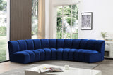 Infinity Modular 4-Piece Sectional with Soft Upholstery and Deep Channel Tufting for Modern Spaces