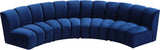 Infinity Modular 4-Piece Sectional with Soft Upholstery and Deep Channel Tufting for Modern Spaces