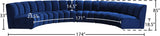 Infinity Modular 6-Piece Sectional Sofa - Luxurious Deep Channel Tufting & Contemporary Design