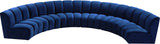 Infinity Modular 6-Piece Sectional Sofa - Luxurious Deep Channel Tufting & Contemporary Design