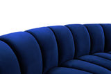 Infinity Modular 7-Piece Sectional Sofa - Soft Velvet, Contemporary Design for Versatile Living Spaces