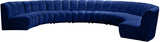 Infinity Modular 8-Piece Sectional Sofa - Luxurious Deep Channel Tufting for Stylish Comfort
