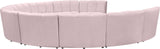 Infinity 10-Piece Modular Sectional Sofa: Luxurious Deep Channel Tufting for Ultimate Comfort