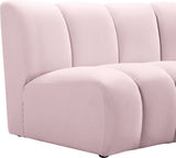 Infinity Modular 5-Piece Sectional Sofa - Luxurious Deep Channel Tufting & Modern Design Elegance