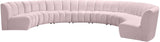 Infinity Modular 8-Piece Sectional Sofa - Luxurious Deep Channel Tufting for Stylish Comfort