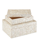 Gerri Dot Mother of Pearl Box Set of 2