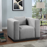 Alfie Chair - Cozy Contemporary Living Room Chair with Chic Design and Plush Comfort for Reading Nook