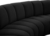 Infinity Boucle Fabric 12pc Modular Sectional Sofa with Deep Channel Tufting for Modern Living