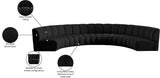 Infinity Boucle Fabric Modular Sectional Sofa - Contemporary Design with Deep Channel Tufting Comfort