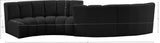 Infinity Boucle Fabric Modular Sectional Sofa with Deep Channel Tufting for Modern Living Spaces