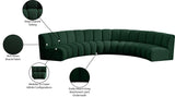 Infinity Boucle Fabric Modular Sectional - Stylish 5pc Contemporary Seating with Deep Channel Tufting