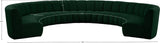 Infinity Boucle Fabric Modular Sectional Sofa - Contemporary Design with Deep Channel Tufting Comfort