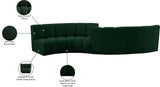 Infinity Boucle Fabric Modular Sectional Sofa with Deep Channel Tufting for Modern Living Spaces