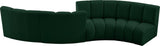 Infinity Boucle Fabric Modular Sectional Sofa with Deep Channel Tufting for Modern Living Spaces