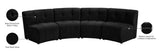 Limitless 4-Piece Modular Sectional - Contemporary Comfort with Soft Upholstery & Stylish Tufting