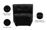 Limitless Modular Chair: Stylish Contemporary Design with Soft Upholstery and Customizable Comfort
