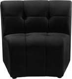 Limitless Modular Chair: Stylish Contemporary Design with Soft Upholstery and Customizable Comfort