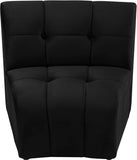 Limitless Modular Chair: Stylish Contemporary Design with Soft Upholstery and Customizable Comfort