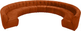 Limitless 11-Piece Modular Sectional Sofa - Contemporary Comfort with Upscale Tufted Design