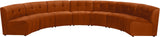 Limitless 7pc Modular Sectional - Stylish Contemporary Design with Soft Upholstery & Custom Flexibility