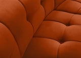 Limitless Modular Chair: Stylish Contemporary Design with Soft Upholstery and Customizable Comfort